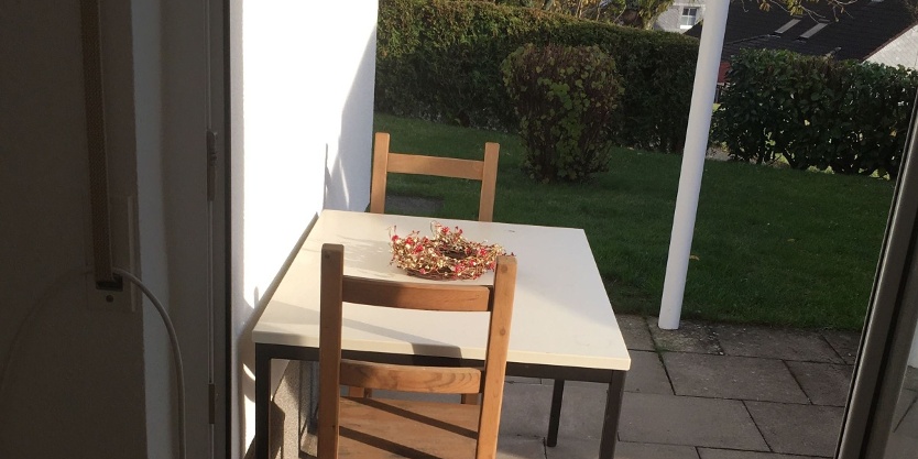 Ferienwohnung Siegen Gosenbach Außen Sitzbereich Stühle Ferienwohnung Siegen Gosenbach Außen Sitzbereich Stühle
