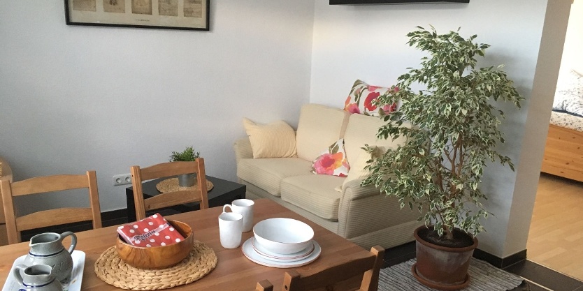 Ferienwohnung Siegen Gosenbach am Esstisch Ferienwohnung Siegen Gosenbach am Esstisch